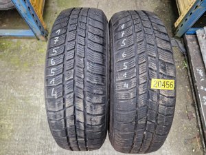2 KS ZIMNÍ PNEUMATIKA BARUM POLARIS 3 - 175/65 R14 82T - 20456 2 KS ZIMNÍ PNEUMATIKA BARUM POLARIS 3 - 175/65 R14 82T - 20456
