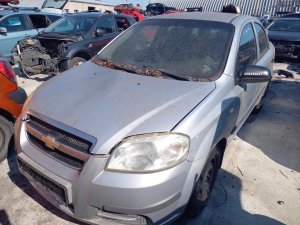 Chevrolet Aveo 1.2 ( B12D1 ) 62kW r.2009 stříbrná na náhradní díly   Chevrolet Aveo 1.2 ( B12D1 ) 62kW r.2009 stříbrná na náhradní díly