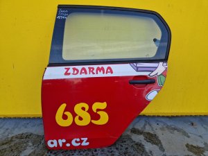 LEVÉ ZADNÍ DVEŘE ŠKODA CITIGO, ČERVENÉ - 15394 LEVÉ ZADNÍ DVEŘE ŠKODA CITIGO, ČERVENÉ - 15394