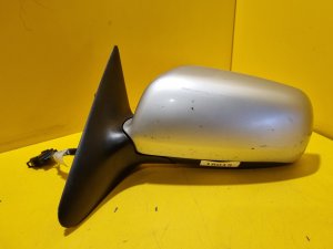 LEVÉ ZRCÁTKO ŠKODA OCTAVIA I , STŘÍBRNÉ, DLOUHÉ , ELEKTRICKÉ - 18015