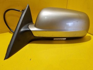 LEVÉ ZRCÁTKO ŠKODA SUPERB I, STŘÍBRNÉ 9201, DLOUHÉ, ELEKTRICKÉ - 16881