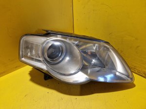 PRAVÉ PŘEDNÍ SVĚTLO VW PASSAT B6 S ČOČKOU - 20075