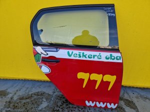 PRAVÉ ZADNÍ DVEŘE ŠKODA CITIGO, ČERVENÉ - 15393 PRAVÉ ZADNÍ DVEŘE ŠKODA CITIGO, ČERVENÉ - 15393