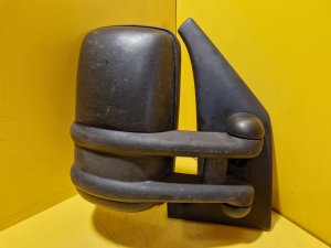 PRAVÉ ZRCÁTKO RENAULT MASTER II / OPEL MOVANO A / NISSAN INTERSTAR , ČERNÉ , ELEKTRICKÉ - 18973