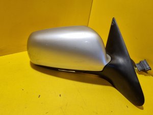 PRAVÉ ZRCÁTKO ŠKODA OCTAVIA I , STŘÍBRNÉ, DLOUHÉ , ELEKTRICKÉ - 18016