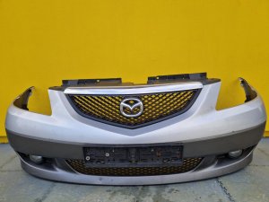 PŘEDNÍ NÁRAZNÍK MAZDA MPV II (LW), STŘÍBRNÝ, S MLHOVKAMI - 14925 PŘEDNÍ NÁRAZNÍK MAZDA MPV II (LW), STŘÍBRNÝ, S MLHOVKAMI - 14925