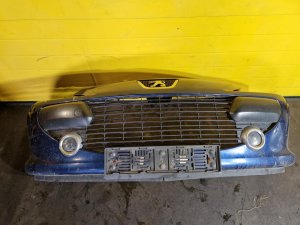 PŘEDNÍ NÁRAZNÍK PEUGEOT 307, MODRÝ, S MLHOVKAMI, FACELIFT - 20054