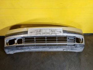 PŘEDNÍ NÁRAZNÍK ŠKODA OCTAVIA II, STŘÍBRNÝ,  S OTVORY PRO MLHOVKY - 18709