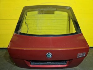 ZADNÍ KUFROVÉ DVEŘE ŠKODA OCTAVIA II 2, LIFTBACK, ČERVENÁ 9892 - 17540 ZADNÍ KUFROVÉ DVEŘE ŠKODA OCTAVIA II 2, LIFTBACK, ČERVENÁ 9892 - 17540