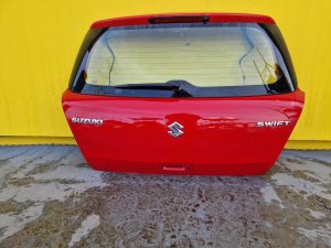 ZADNÍ KUFROVÉ DVEŘE SUZUKI SWIFT III (MZ,EZ), ČERVENÉ - 15512 ZADNÍ KUFROVÉ DVEŘE SUZUKI SWIFT III (MZ,EZ), ČERVENÉ - 15512