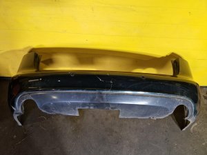 ZADNÍ NÁRAZNÍK AUDI A6 C6, TMAVĚZELENÝ LZ6E, COMBI, SE SENZORY - 20177