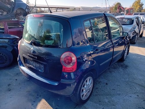  Renault Modus 1.5 ( K9K J 7 ) 60kW r.2005 modrá na náhradní díly