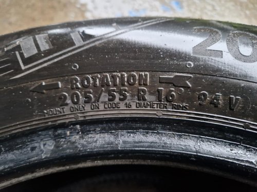 2 KS CELOROČNÍ PNEUMATIKA CONTINENTAL ALLSEASONCONTACT 205/55 R16 91H - 20940