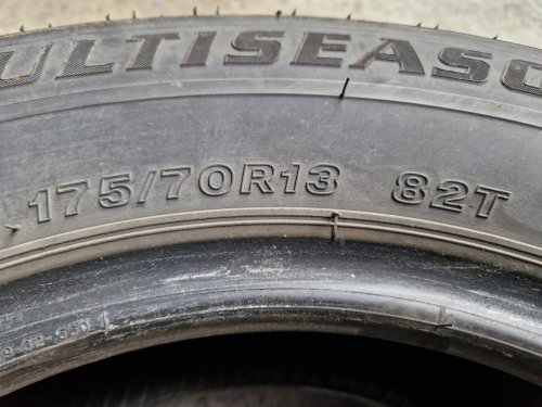 2 KS CELOROČNÍ PNEUMATIKA FIRESTONE MULTISEASON 175/70 R13 82T - 21059