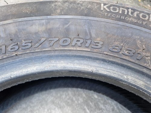 2 KS CELOROČNÍ PNEUMATIKA HANKOOK KINERGY 4S - 165/70 R13 83T - 20487