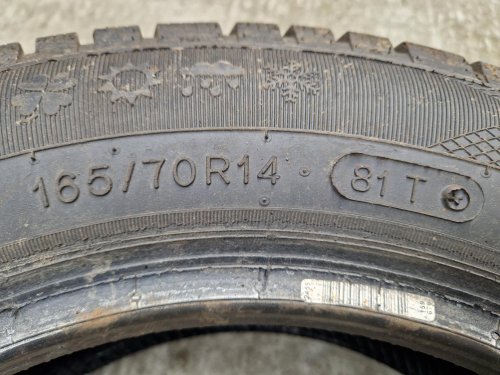 2 KS CELOROČNÍ PNEUMATIKA VRANÍK UNI SMART 4S 165/70 R14 81T - 20462