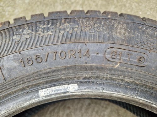 2 KS CELOROČNÍ PNEUMATIKA VRANÍK UNI SMART 4S 165/70 R14 81T - 20463
