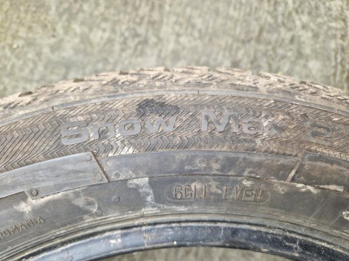 2 KS ZIMNÍ PNEUMATIKA UNIROYAL SNOW MAX 2 195/60 R16 C 99/97T - 20358