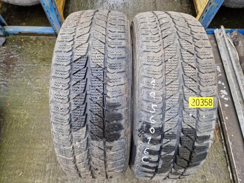 2 KS ZIMNÍ PNEUMATIKA UNIROYAL SNOW MAX 2 195/60 R16 C 99/97T - 20358
