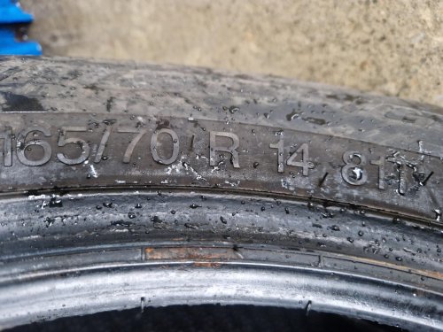 2 KS ZIMNÍ PNEUMATIKA APOLLO ALNAC 46 MINT  - 165/70 R14 81T - 20606