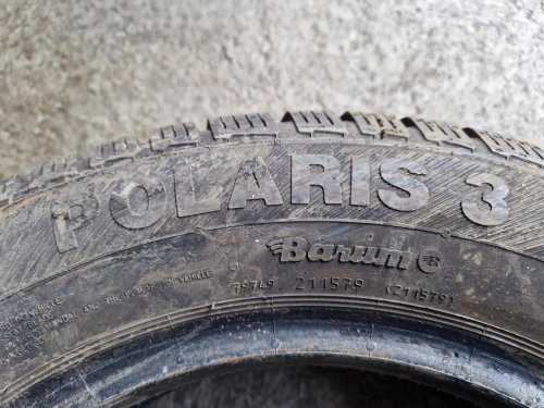 2 KS ZIMNÍ PNEUMATIKA BARUM POLARIS 3 - 155/70 R13 75T - 20423