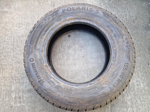 2 KS ZIMNÍ PNEUMATIKA BARUM POLARIS 5 - 155/80 R13 79T - 20481