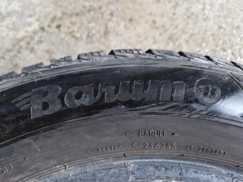 2 KS ZIMNÍ PNEUMATIKA BARUM POLARIS 5 - 185/65 R15 88T - 20502