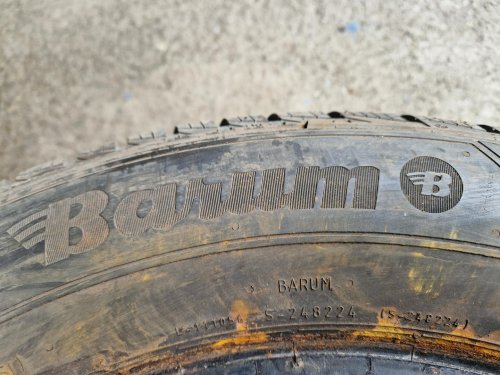 2 KS ZIMNÍ PNEUMATIKA BARUM POLARIS 5 - 195/65 R15 91T - 20429
