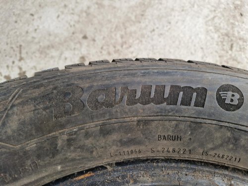 2 KS ZIMNÍ PNEUMATIKA BARUM POLARIS 5 - 195/65 R15 91T - 20581