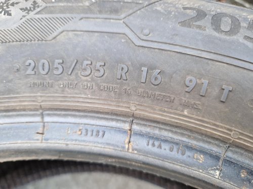 2 KS ZIMNÍ PNEUMATIKA BARUM POLARIS 5 - 205/55 R16 91T - 20301