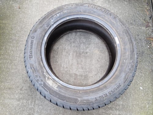 2 KS ZIMNÍ PNEUMATIKA BARUM POLARIS 5 - 205/55 R16 91T - 20301