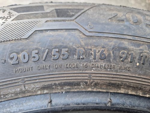 2 KS ZIMNÍ PNEUMATIKA BARUM POLARIS 5 - 205/55 R16 91T - 20486
