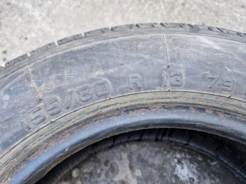 2 KS ZIMNÍ PNEUMATIKA CEAT ARTIC III 155/80 R13 79Q - 20579