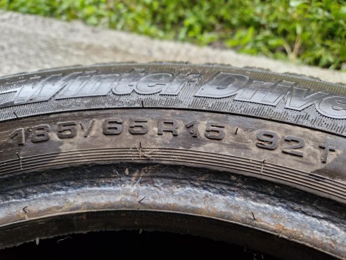 2 KS ZIMNÍ PNEUMATIKA CORDIANT WINTER DRIVE 185/65 R15 92T - 20405