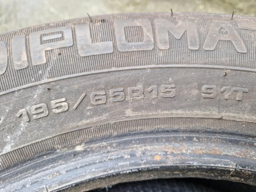 2 KS ZIMNÍ PNEUMATIKA DIPLOMAT WINTER ST 195/65 R15 91T - 20363