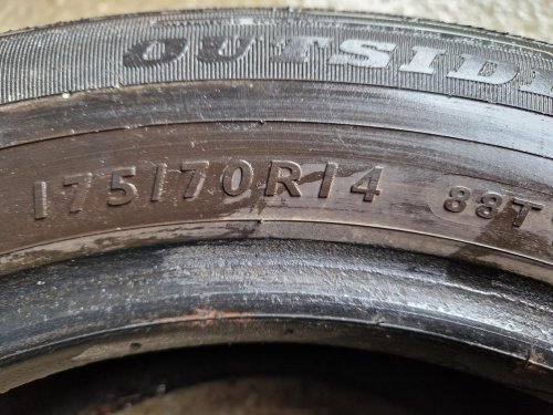 2 KS ZIMNÍ PNEUMATIKA DUNLOP SP WINTER RESPOSE 175/70 R14 88T - 20401