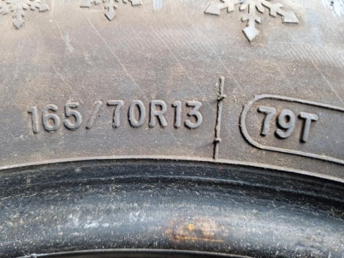 2 KS ZIMNÍ PNEUMATIKA FORTUNE SNOWFUN FSR-902 - 165/70 R13 79T - 20590