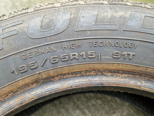 2 KS ZIMNÍ PNEUMATIKA FULDA KRISTAL MONTERO 3 - 195/65 R15 91T - 20361