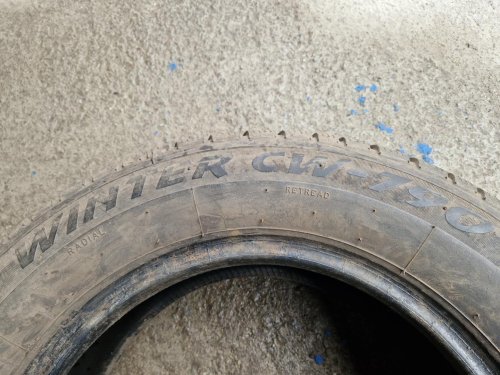 2 KS ZIMNÍ PNEUMATIKA GLOB-GUM WINTER CW-790 - 195/65 R15 - 20425