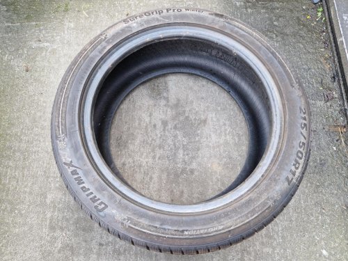 2 KS ZIMNÍ PNEUMATIKA GRIPMAX SUREGRIP PRO WINTER 215/50 R17 95V - 20599