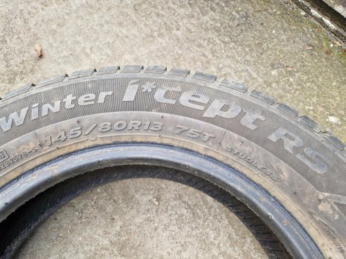 2 KS ZIMNÍ PNEUMATIKA HANKOOK I CEPT RS - 145/80 R13 75T - 20596