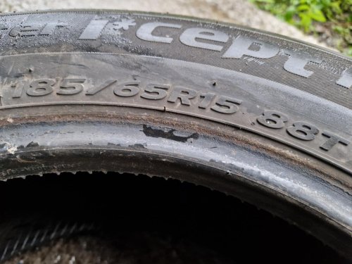 2 KS ZIMNÍ PNEUMATIKA HANKOOK I CEPT RS2 WINTER - 185/65 R15 88T - 20503