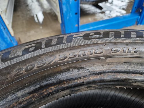 2 KS ZIMNÍ PNEUMATIKA LAUFENN FIT + 205/55 R16 91H - 20391