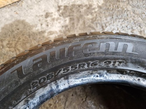 2 KS ZIMNÍ PNEUMATIKA LAUFENN FIT  205/55 R16 91H - 20648