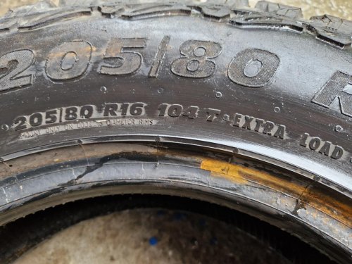 2 KS CELOROČNÍ PNEUMATIKA MATADOR IZZARDA A/T2 - 205/80 R16 104T - 20295