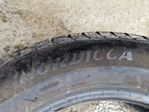 2 KS ZIMNÍ PNEUMATIKA MATADOR NORDICCA 185/65 R15 88T - 20404