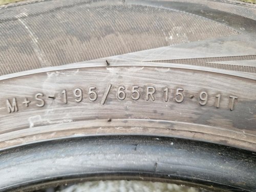 2 KS ZIMNÍ PNEUMATIKA NOKIAN WR D4 -195/65 R15 91T - 20264