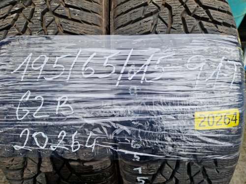 2 KS ZIMNÍ PNEUMATIKA NOKIAN WR D4 -195/65 R15 91T - 20264
