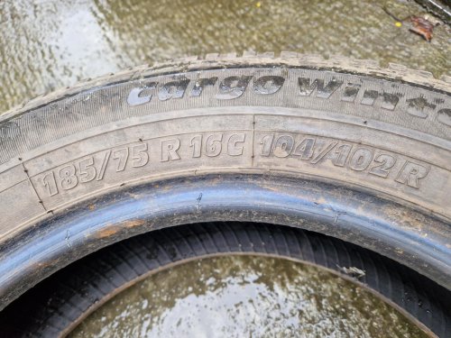2 KS ZIMNÍ PNEUMATIKA RIKEN CARGO WINTER 185/75 R16C 104/102R - 20265