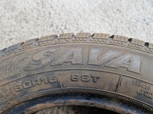 2 KS ZIMNÍ PNEUMATIKA SAVA ESKIMO S3+  195/60 R15 88T - 20734